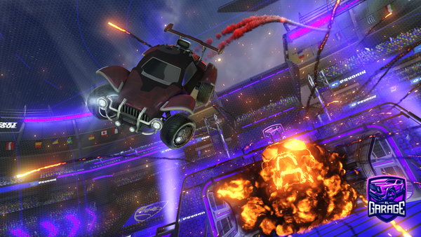 A Rocket League car design from snowrl000