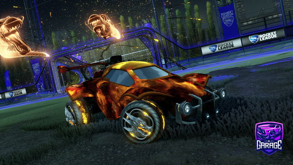 A Rocket League car design from kliests