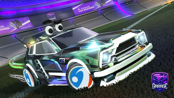 A Rocket League car design from RWJ