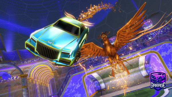 A Rocket League car design from Raided_Octane29