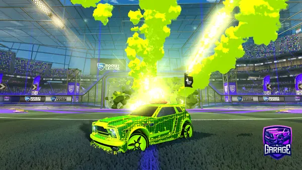 A Rocket League car design from Green_Cat3