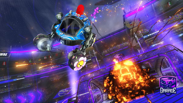 A Rocket League car design from BRUCEXLEE