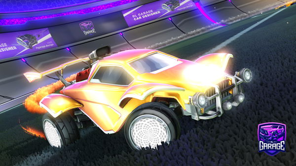 A Rocket League car design from Dogsarecool1984