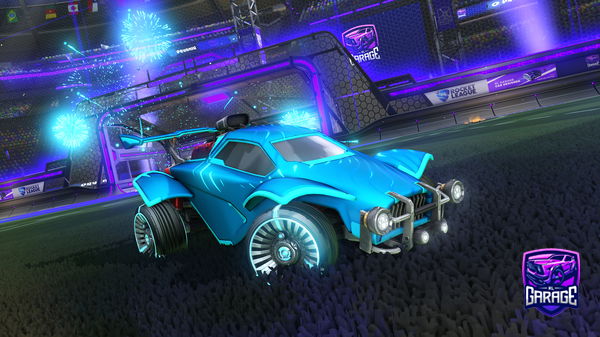 A Rocket League car design from Jxmy476