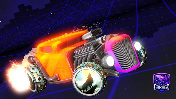 A Rocket League car design from PersonaWolf
