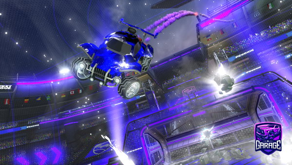 A Rocket League car design from amazifens123