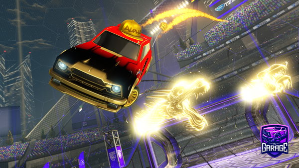 A Rocket League car design from kingjamieking