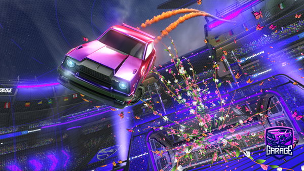 A Rocket League car design from frostflakescorn
