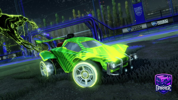 A Rocket League car design from Sibbiline