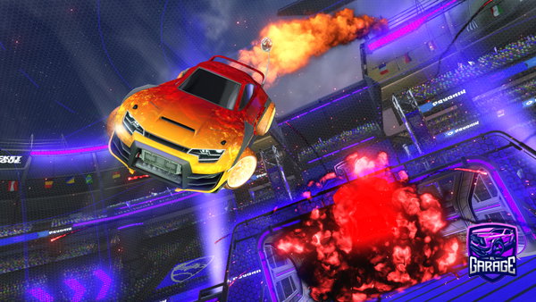 A Rocket League car design from KoLt_2022