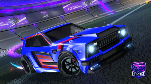 A Rocket League car design from Honzik67ska