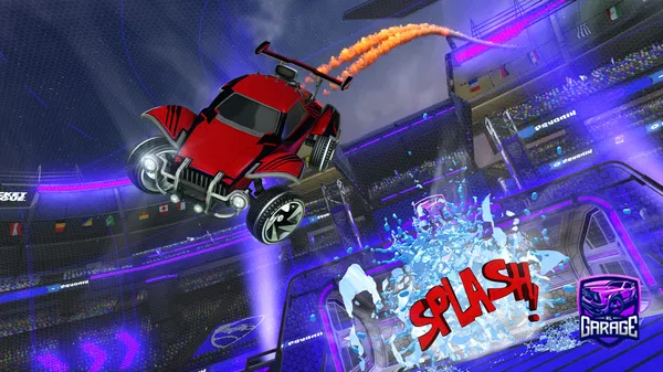 A Rocket League car design from qritz