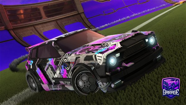 A Rocket League car design from Tea_Biscuits