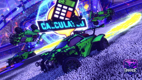 A Rocket League car design from TheSocialCOW