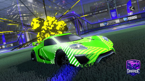 A Rocket League car design from MixdMastr