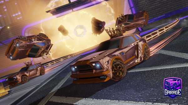 A Rocket League car design from MrLychee38