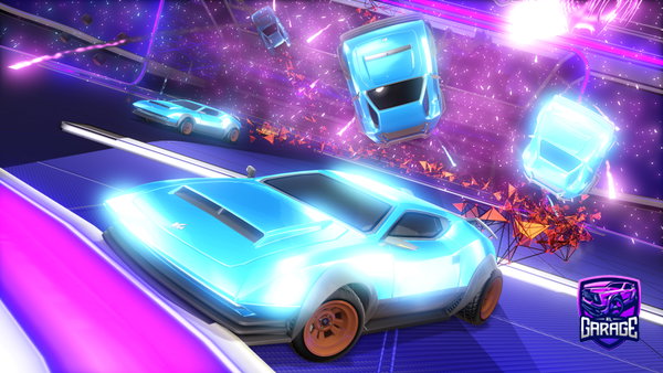 A Rocket League car design from Tonygamer32