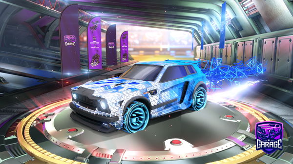 A Rocket League car design from jurdegamer