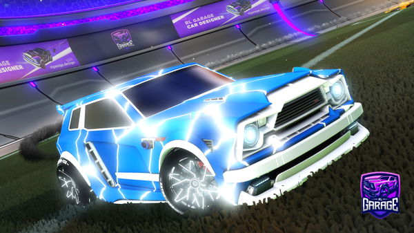A Rocket League car design from Lewis_rl_09