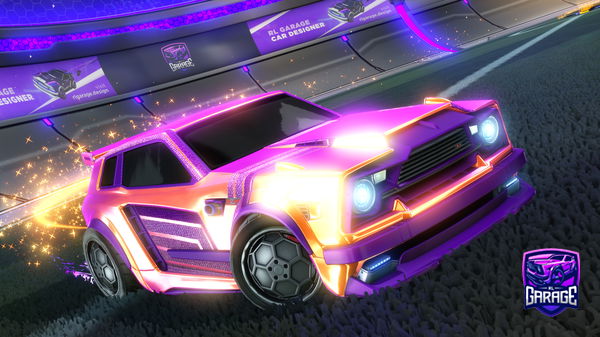 A Rocket League car design from CHAIRCHE_FEMELS