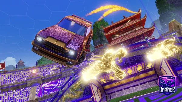 A Rocket League car design from Zyro747