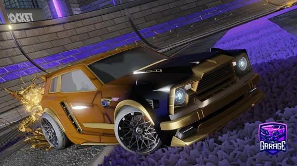 A Rocket League car design from baraakaser