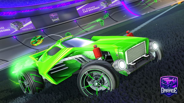 A Rocket League car design from Beastboii56