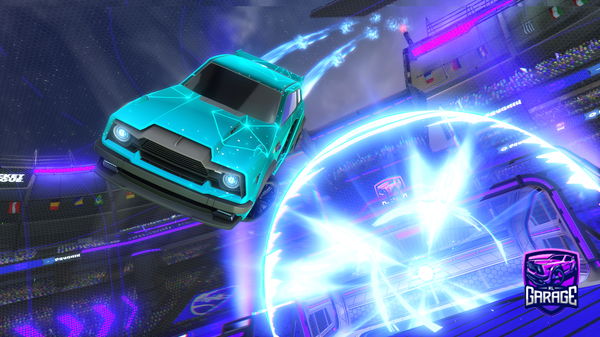 A Rocket League car design from WarShieldd