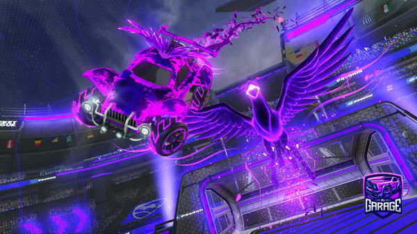 A Rocket League car design from HYPERXS65