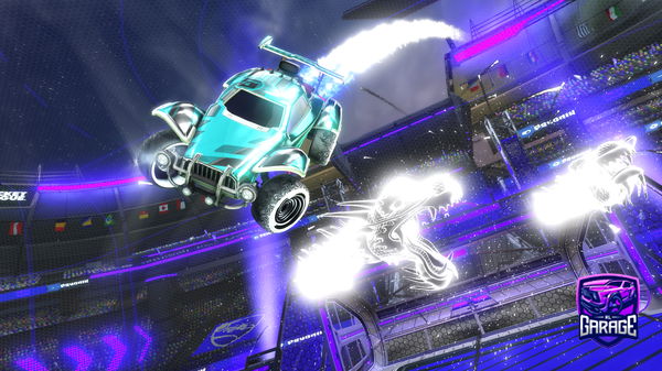 A Rocket League car design from supertopo08