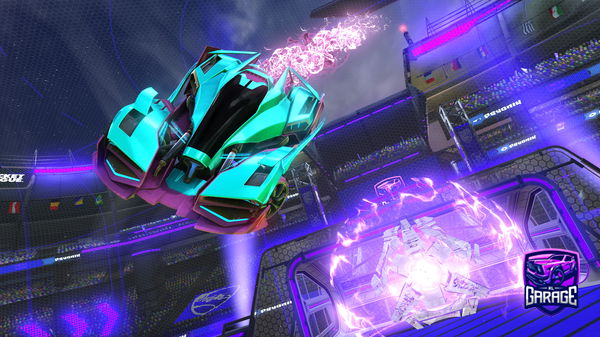 A Rocket League car design from RLGarage