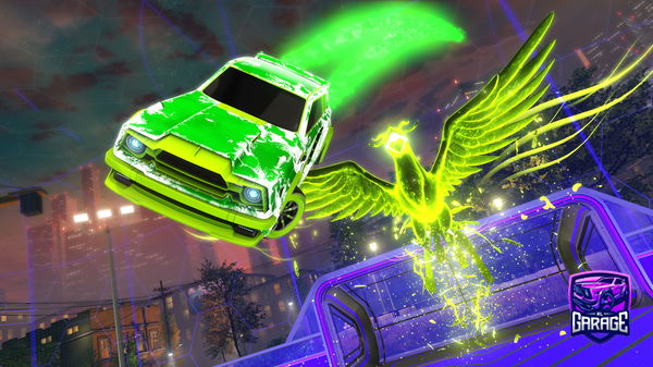 A Rocket League car design from Pacmanbear