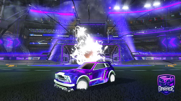 A Rocket League car design from Khamula