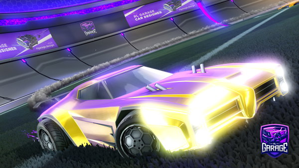 A Rocket League car design from Thamer511