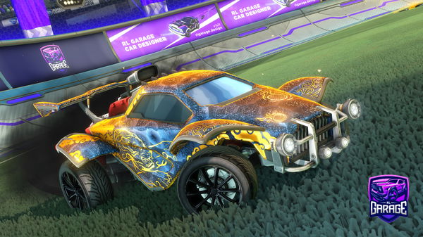 A Rocket League car design from Michele_df