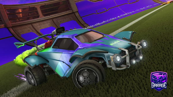 A Rocket League car design from Gyurii_05