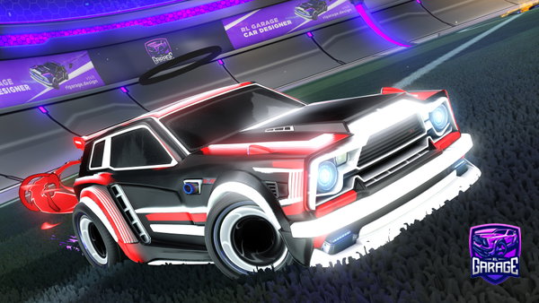 A Rocket League car design from Yaz5454