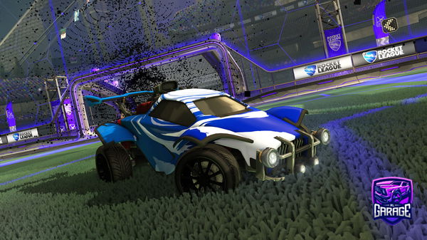 A Rocket League car design from xDraux