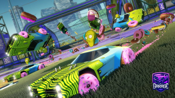 A Rocket League car design from Bright_Vision