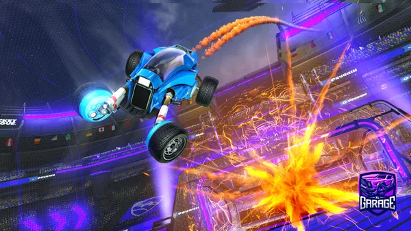 A Rocket League car design from volesko