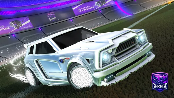 A Rocket League car design from xipp