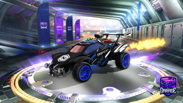 A Rocket League car design from MYST1KALL