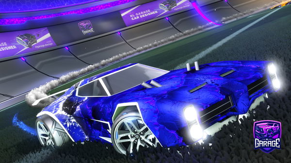 A Rocket League car design from Atomicmatter3