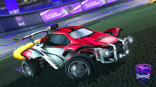 A Rocket League car design from Sytekd