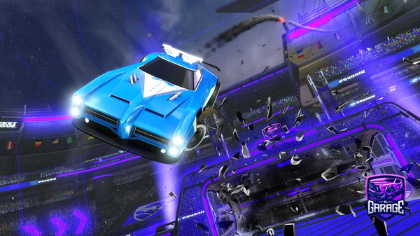 A Rocket League car design from Pikachu_Games