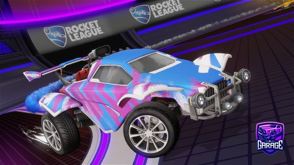 A Rocket League car design from FreeUglyKids