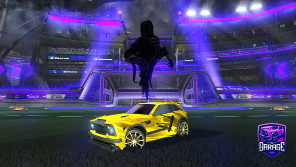 A Rocket League car design from Adamprof