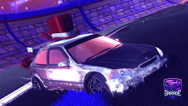 A Rocket League car design from Garou_DzZ