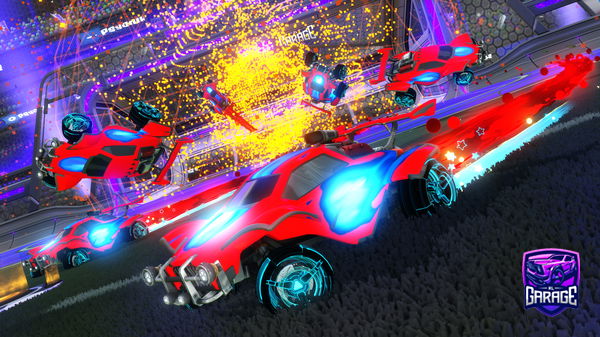 A Rocket League car design from Sleepless8