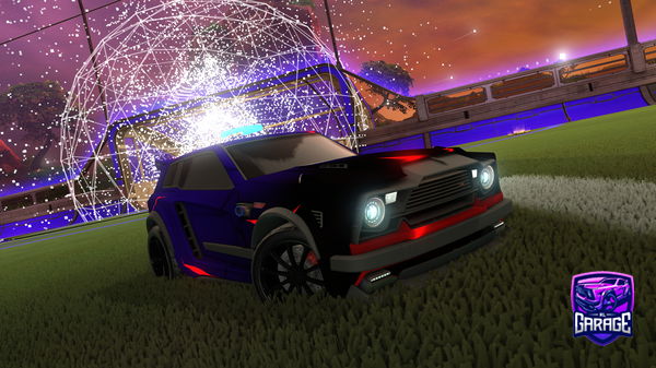 A Rocket League car design from xcheesy